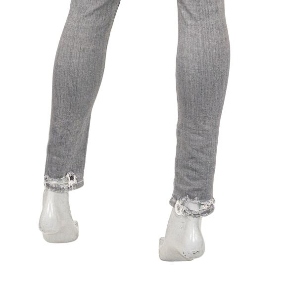 CITIZENS of HUMANITY Premium Vintage sz 26 Rocket High Rise Skinny Jeans Gray - Picture 9 of 14